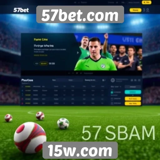 Experiência de usuário no 57bet.com